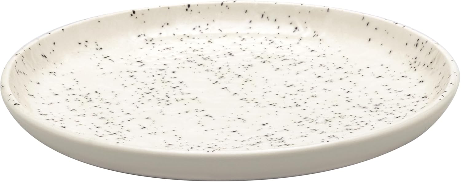 Aparelho de Jantar Bege Pintado - Serve 06 pessoas / EXCLUSIVO